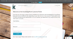 Desktop Screenshot of portal.knowledgepoint.co.uk